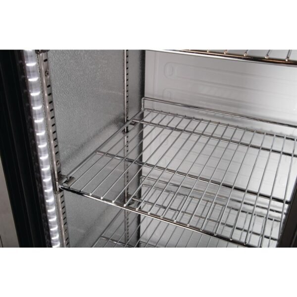 Armoire à boissons 490 Litres – 2 Portes Coulisantes – Noire – POLAR – GJ448 – Image 6