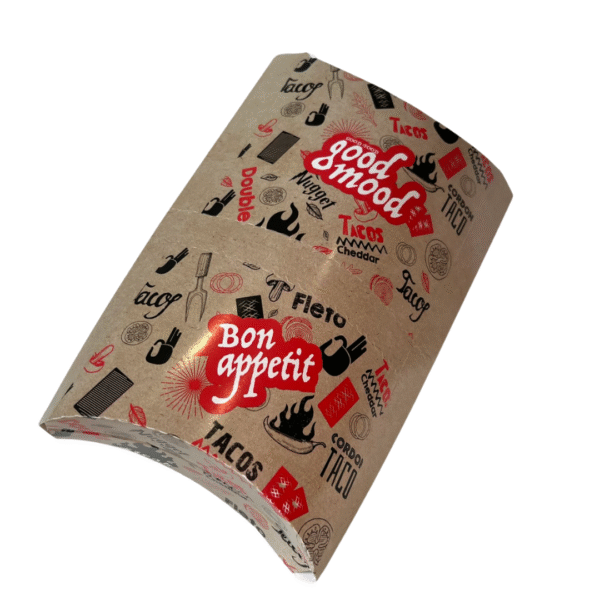 Boite Wrap S - L'unite : 0,059 € - Par carton : 1000 pieces