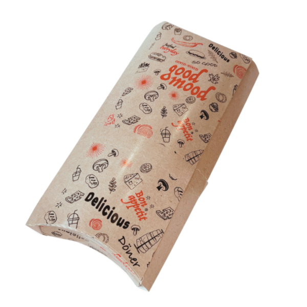 Boite Wrap M - L'unite : 0,065 € - Par carton : 650 pieces