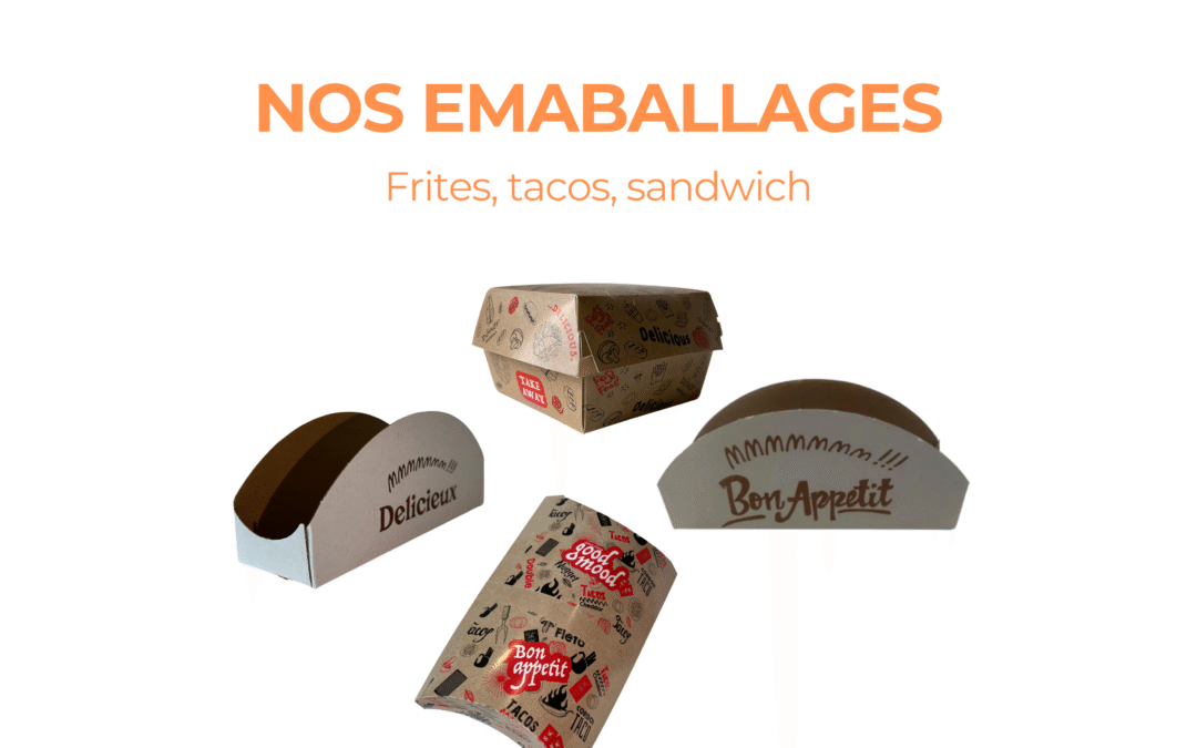 Emballage tacos personnalisé : une image de marque à petit prix